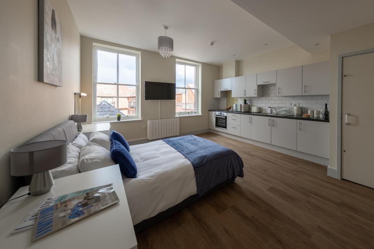 Hereford City Centre - Apartment 7, Isabella House - Modern Apartment In The Heart Of The City - Sleeps 2 Guests - Hosted By Rentmyhouse Exterior foto